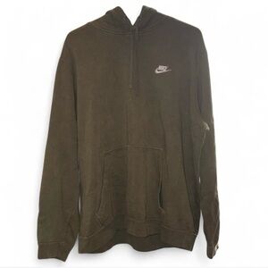 Nike Olive Green Hoodie